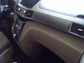 2013 HONDA ODYSSEY, WHITE, LX MODEL, 3.5L, FWD,   A26317